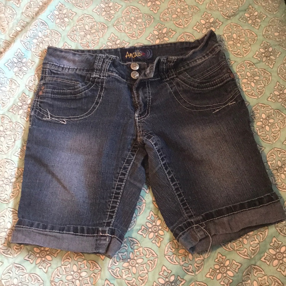 Angles jean shorts